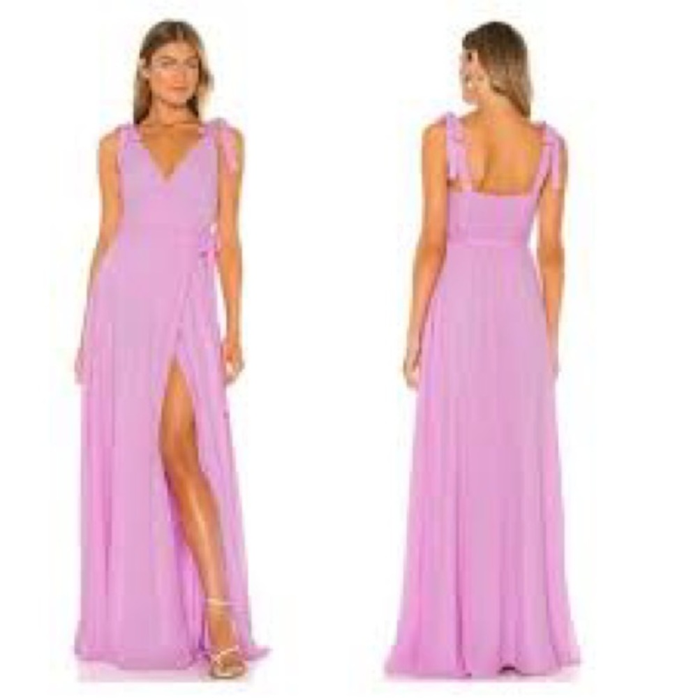 Lovers + Friends Serena Gown in Lilac Purple Maxi Long Dress
